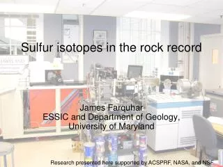 Sulfur isotopes in the rock record