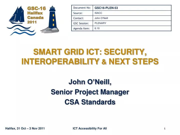 smart grid ict security interoperability next steps