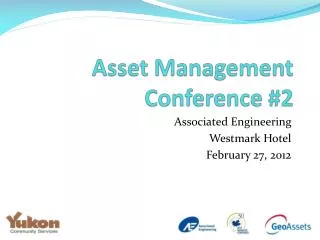 Asset Management Conference #2