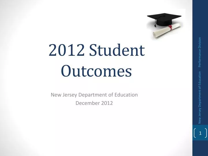 2012 student outcomes
