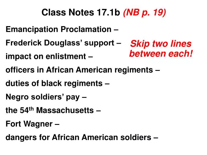 class notes 17 1b nb p 19