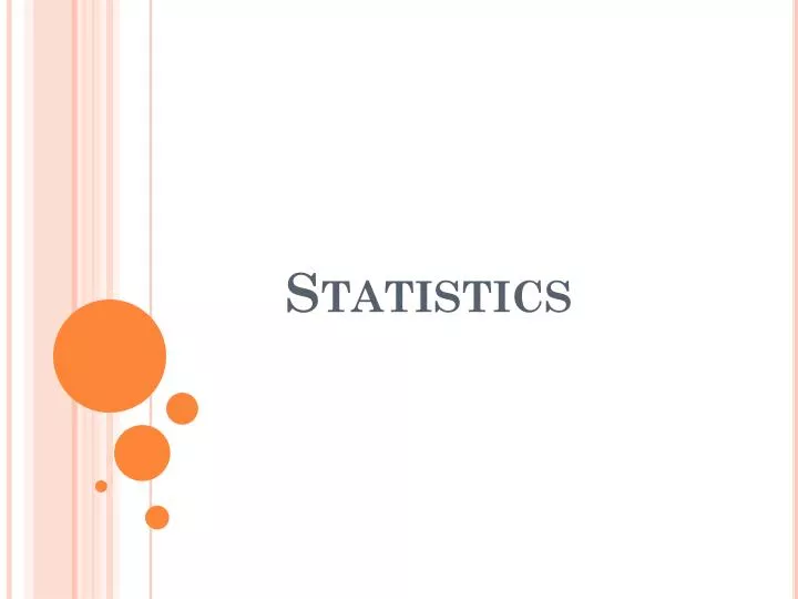 statistics