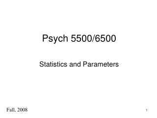 Psych 5500/6500