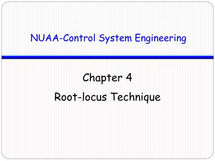 nuaa control system engineering