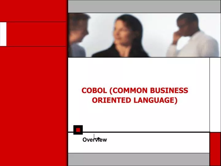 cobol common business oriented language