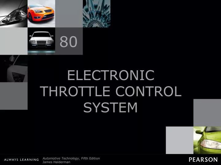 electronic throttle control system