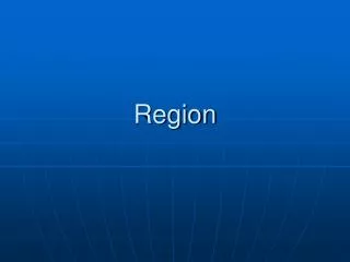 region