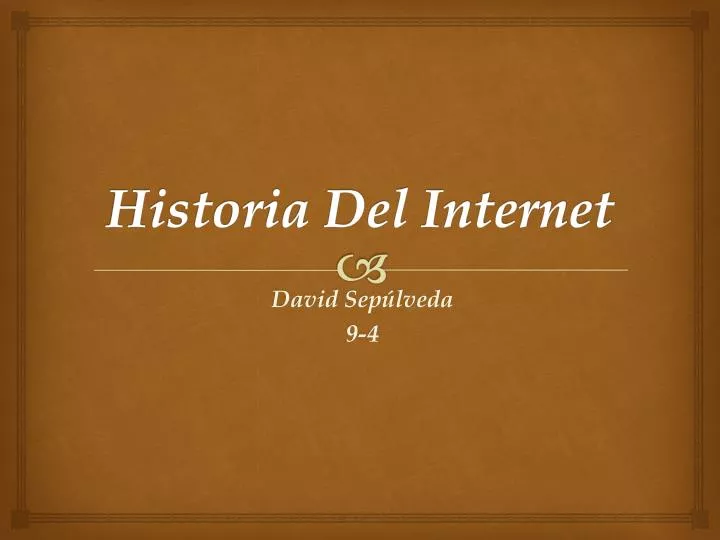 historia del internet