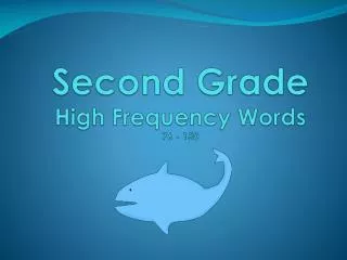 second grade high frequency words 76 150