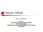 Metode TOPSIS - slide 1