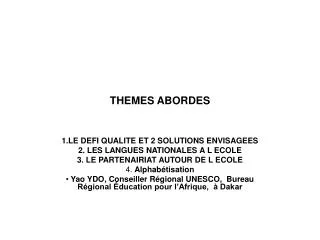 themes abordes