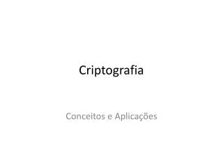 criptografia