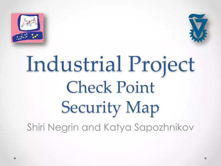 industrial project check point security map