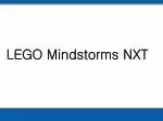LEGO Mindstorms NXT - slide 1