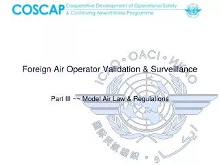 Foreign Air Operator Validation &amp; Surveillance