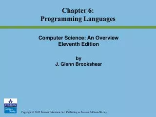 Computer Science: An Overview Eleventh Edition by J. Glenn Brookshear