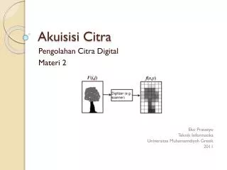 akuisisi citra