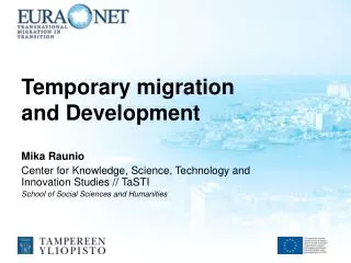 temporary migration and d evelopment