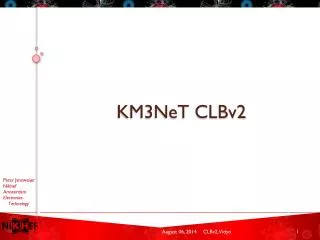 KM3NeT CLBv2