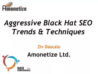 Aggressive Black Hat SEO Trends &amp; Techniques