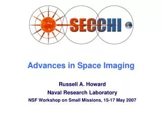 Advances in Space Imaging