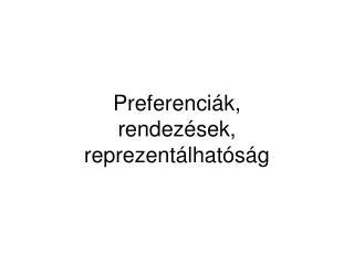 preferenci k rendez sek reprezent lhat s g