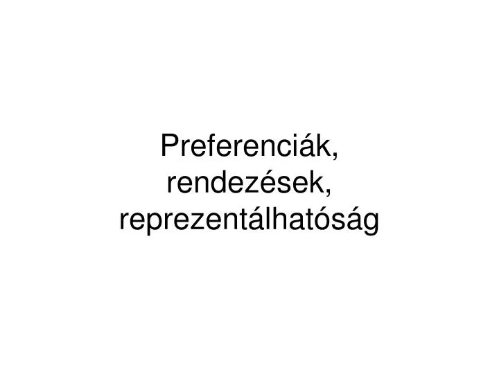 preferenci k rendez sek reprezent lhat s g