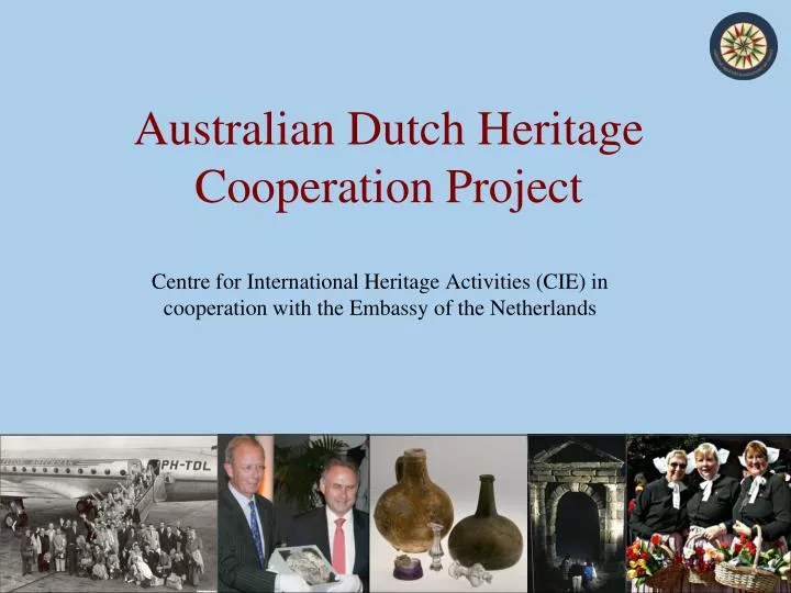 australian dutch heritage cooperation project