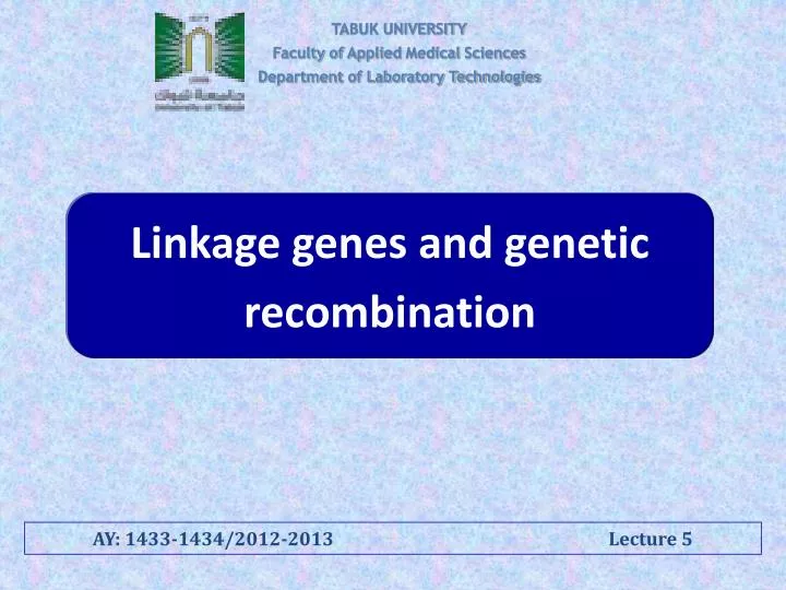 linkage genes and genetic recombination