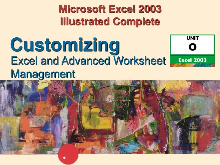 microsoft excel 2003 illustrated complete