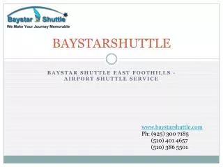 East foothills - Airport Shuttle Service