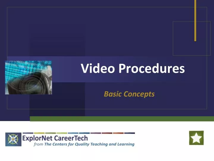 video procedures