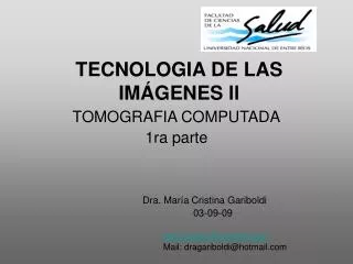 tecnologia de las im genes ll