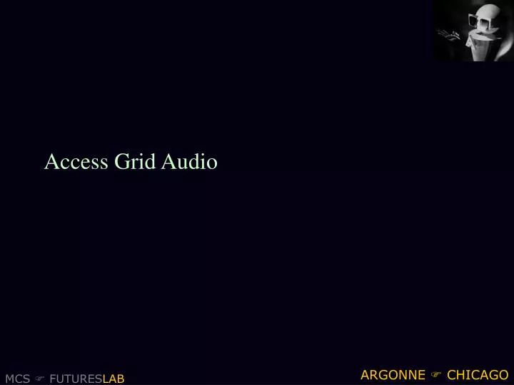 access grid audio
