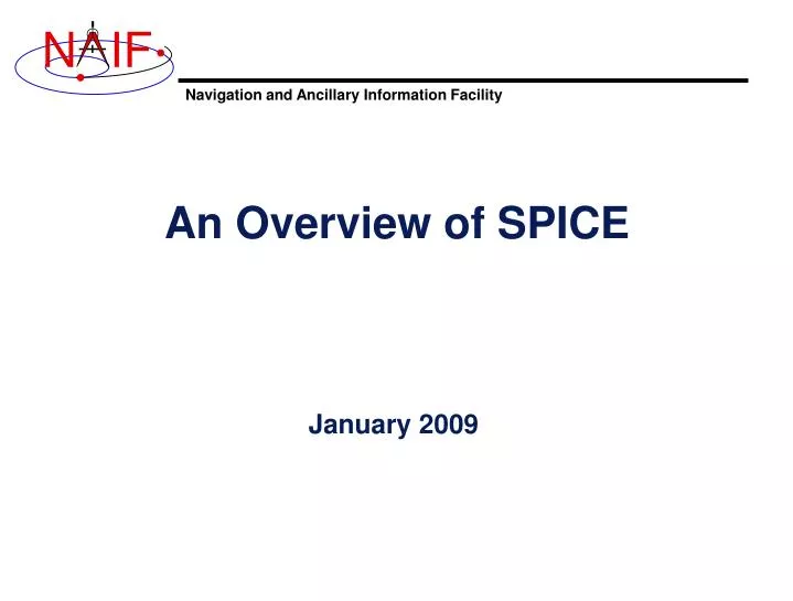 an overview of spice