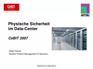 physische sicherheit im data center cebit 2007