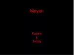 Mayan - slide 1