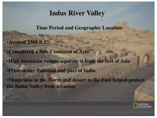 Indus River Valley