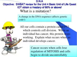 What is a mutation?