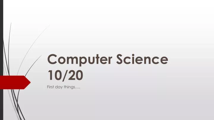 computer science 10 20