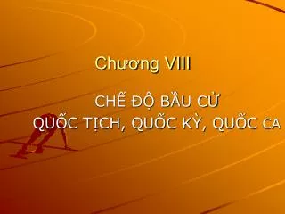 ch ng viii