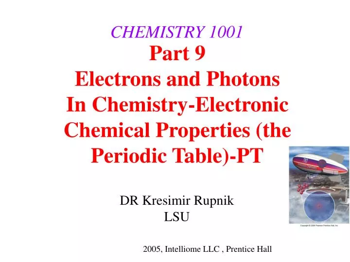 chemistry 1001
