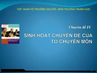 sinh ho t chuy n c a t chuy n m n