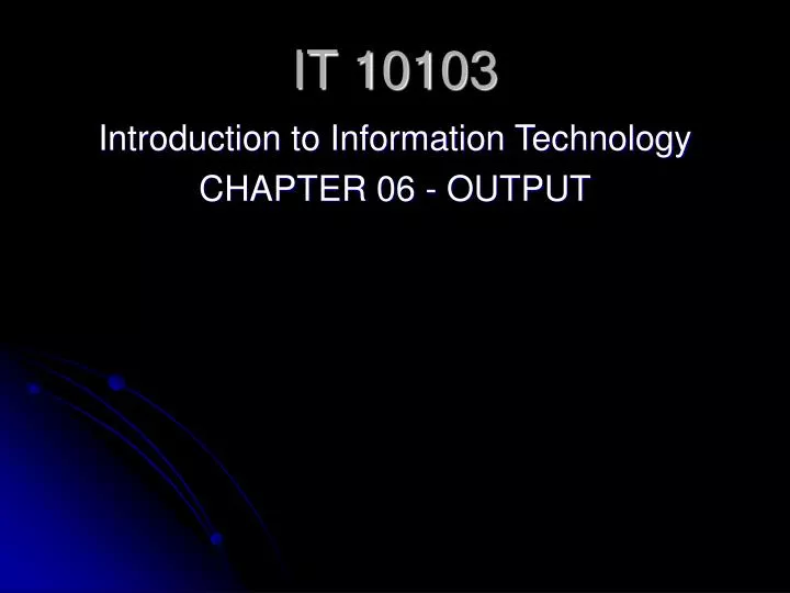 it 10103