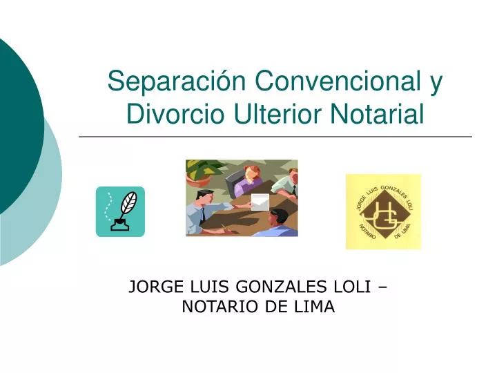separaci n convencional y divorcio ulterior notarial