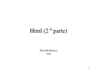 html 2 parte