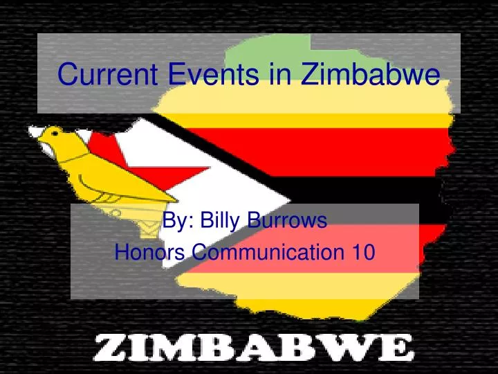 current events in zimbabwe