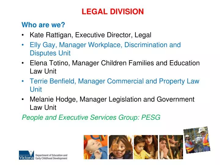 legal division