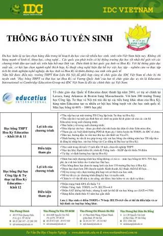 th ng ba o tuy n sinh