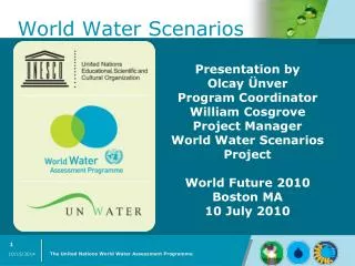 World Water Scenarios